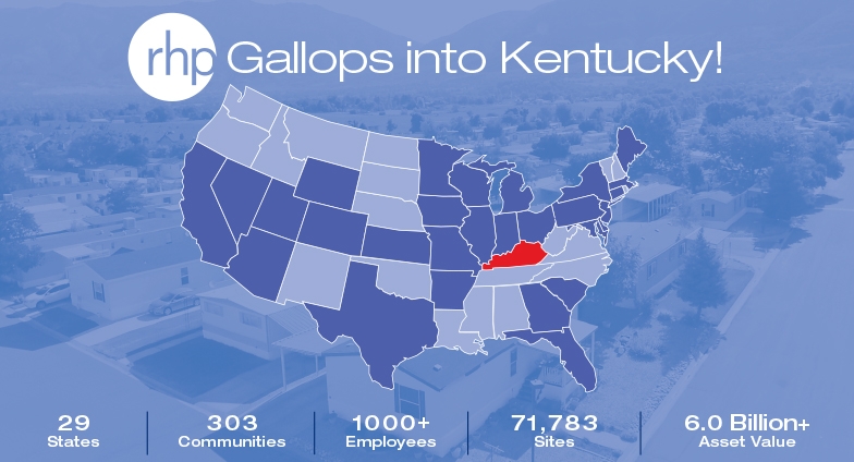 RHP Properties Announces Acquisition of Manufactured Home Communities in Kentucky