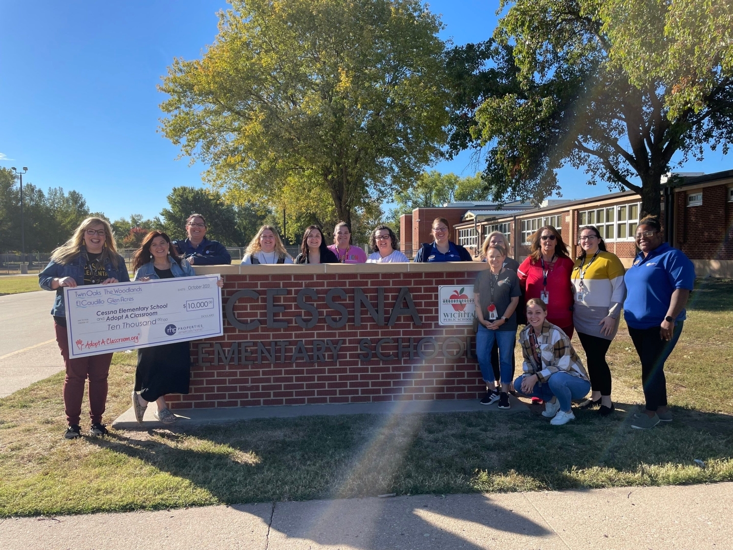 RHP Properties expands academic initiatives to additional schools through AdoptAClassroon.org partnership