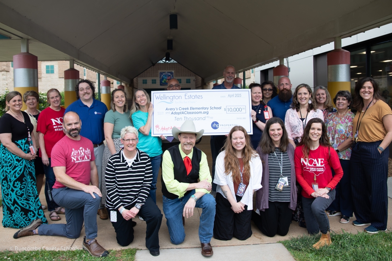 RHP Properties Partners with AdoptAClassroom.org To Support Avery's Creek Elementary in Arden, North Carolina