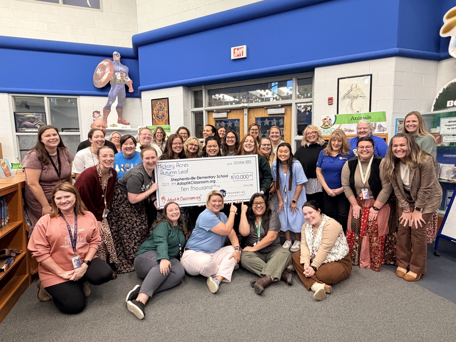 RHP Properties Marks 20th AdoptAClassroom.org Donation with Support for Shepherdsville Elementary in Kentucky, Reaching $200,000 in Total Donations to Schools Nationwide